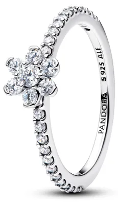 Immagine prodotto di Anello Pandora da donna con fiore scintillante in argento sterling 194499C01 taglia 52