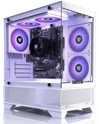 Produktbild von BEASTCOM Q3 | Essential Gaming PC | 16 Threads  | AMD Ryzen 7 8X 4,60GHz | 4K Vega Radeon Grafik | 16GB RAM | 1TB SSD | HDMI | WiFi | Windows 11 Pro