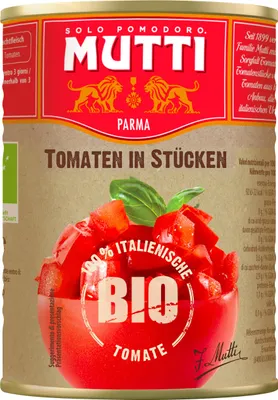 Produktbild von Mutti  Tomaten gehackt VPE (6X400g Dose)