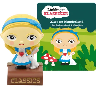 Produktbild von tonies Lieblings-Klassiker - Alice im Wunderland und zwei weitere