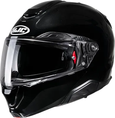 Produktbild von HJC RPHA 91 Solid metallic schwarz Klapphelm XL