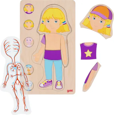 Produktbild von Schichtenpuzzle Mädchen