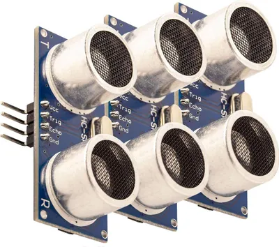Zdjęcie produktu dla AZ-Delivery Sensors HC-SR04 Ultradźwiękowy czujnik dalmierzowy do Raspberry Pi, 3x moduł