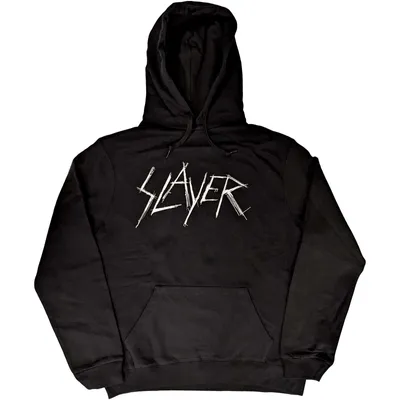Produktbild von Slayer Scratchy Logo Black L Hoodie
