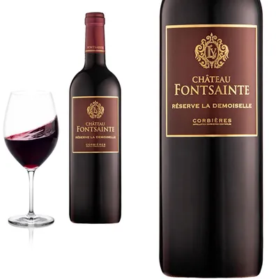 Produktbild von 2018 Corbières Reserve la Demoiselle von Château Fontsainte - Rotwein
