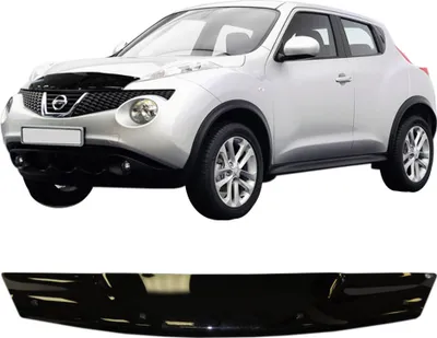 Image de Bra Capot Déflecteur Protection Pour Nissan Juke F15 2010-2019, Aérodynamique, Assemblage Facile, Aucun perçage requis