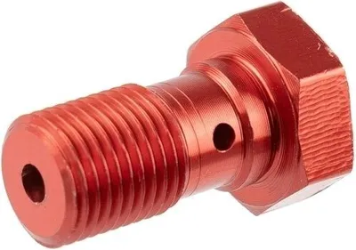 Zdjęcie produktu dla TRW Lucas śruba banjo krótka M10 x 1.0 Brembo, czerwona, czerwona