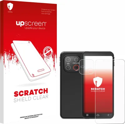 Produktbild von upscreen Schutzfolie für Emporia Smart ME7 (Display+Kamera) Displayschutz Displayschutzfolie Folie Klar Transparent