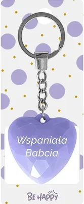 Obrázok produktu pre Darčekový prívesok na kľúče – Skvelá babička – Be-Happy Gifts
