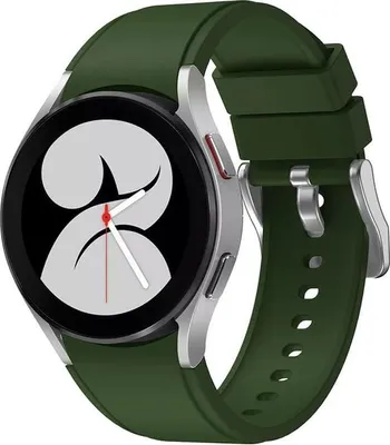 Produktbild von Bizon Strap Watch Silicone Pro für Galaxy Watch 20 mm, Grün
