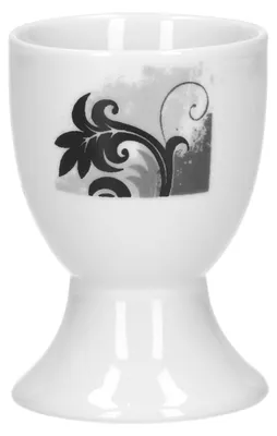 Produktbild von Eierbecher Black Flower 4,8cm