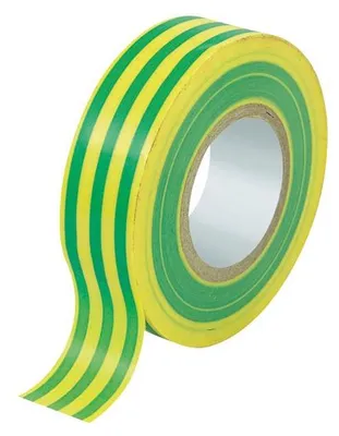 Immagine prodotto di Nastro isolante 19 mm 25 m V/giallo in busta/cav - Electraline