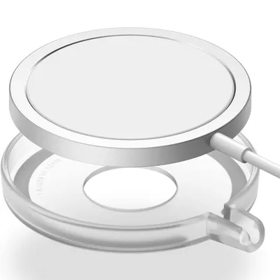 Image de Ringke Slim Case Overlay Cover pour Qi Apple MagSafe Wireless Charger Transparent (ACMS0001)