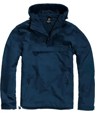 Productafbeelding van Brandit winddichte jas, marineblauw, maat 4XL
