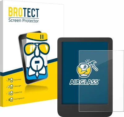 Produktbild von BROTECT Schutzglas für Tolino Shine 5 Color 2024 Schutzfolie Panzer Folie Glas Display Schutz klar