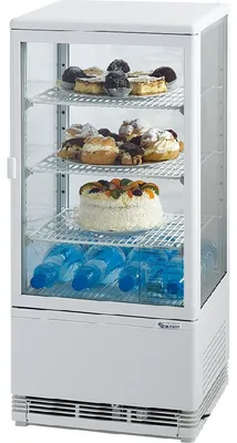 Obrázek produktu pro Chladicí vitrína Pan4L s konvekčním chlazením, 78 litrů