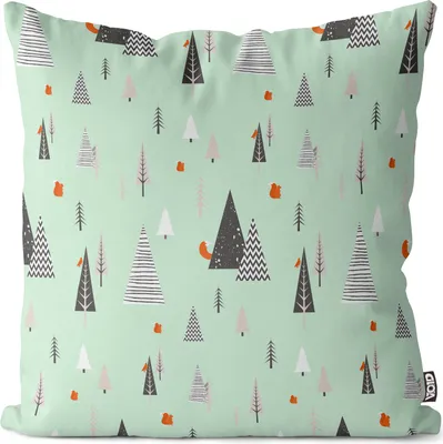 Produktbild von VOID Wald Eichhörnchen 1 Kissenbezug Kissenhülle Sofakissen Kissen Deko Outdoor-Kissen Dekokissen