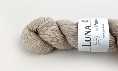 Produktbild von Luna by Permin – 100% Recycelte Schurwolle (Mulesing-frei & ) (21 sand)
