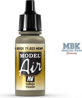 Productafbeelding van Vallejo 71.023, 17 ml, bruin, mat, fles