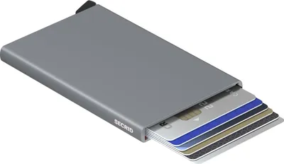 Produktbild von Secrid Kartenetui Cardprotector Grau 10.2