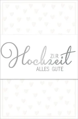 Produktbild von Artebene Karte Hochzeit Herzen