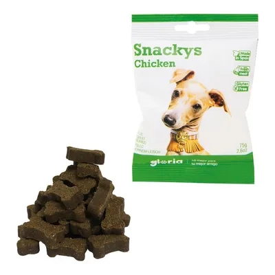 Productafbeelding van Hondensnack Gloria Snackys Kip (30 x 75 gram)