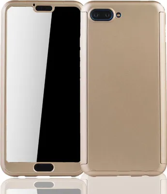 Produktbild von Handyhülle Schutzhülle für Huawei Honor 10 Full Case Cover Displayschutz 360 Gold
