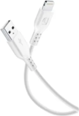 Zdjęcie produktu dla Cellularline 8018080268830, 0,6 m, Lightning, USB A, Biały, 34 g, 7,2 mm