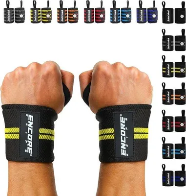 Produktbild von Wickel für Bodybuilding - elastische - Handgelenkstütze - reduziert Belastung - Vemera