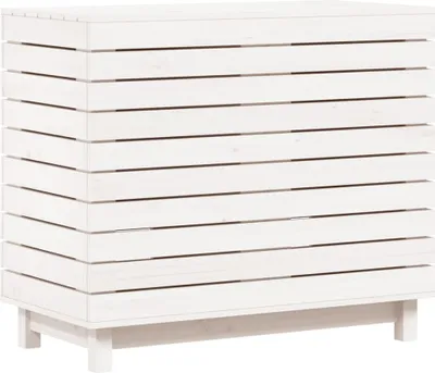 Obrázek produktu pro vidaXL Komoda na prádlo bílá 88,5x44x76 cm Borovicový masiv