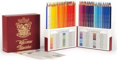Obrázok produktu pre Farebné ceruzky pre umelcov KOH Polycolor 72 Retro Design
