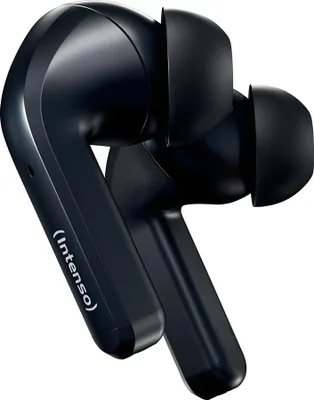 Produktbild von Intenso Black Buds T300A, True Wireless Stereo (TWS), Anrufe/Musik/Sport/Alltag, Kopfhörer, Schwarz