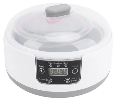 Elektrische Yoghurtmaker 1,2L mit 5 Töpfen, Edelstahl