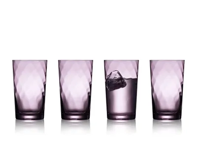Produktbild von Lyngby Glas 31723, Violett, Glas, 4 Stück(e), 450 ml, 135 mm