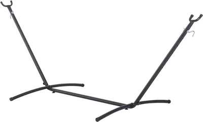 Produktbild von Hängemattengestell für Hängematte Hängemattenständer mit Haken Garten Strand Metall 280 x 120 x 110