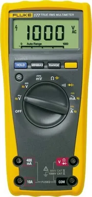 Obrázek produktu pro Multimetr True RMS s kapacitou a frekvencí - Digitální multimetr Fluke 177