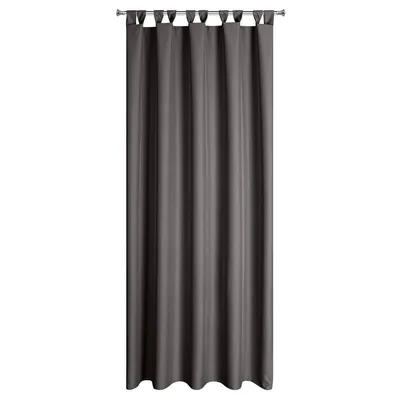 Immagine prodotto di Eurofirany Tenda da giardino con passanti impermeabile grigio 200 cm x 155 cm