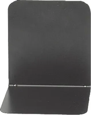 Produktbild von Buchstützen, Metall, Schwarz, (L/B/H) 125/140/140 mm, VE = 1 Paar