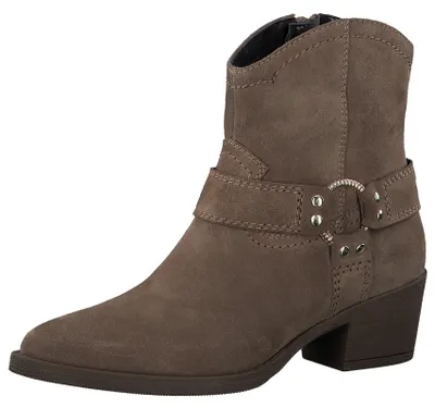 Produktbild von Tamaris Lederstiefelette - Braun Leder : 41 : Normal Größe: 41 Weite: Normal