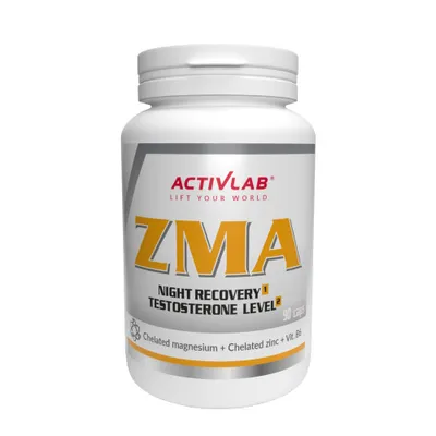 Zdjęcie produktu dla ZMA połączenie cynku magnezu i witaminy B6 Activlab