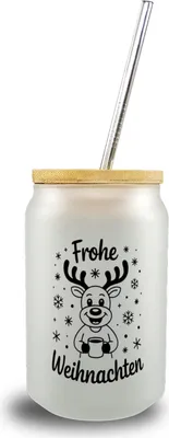 Produktbild von Frohe Weihnachten Cartoon Rentier Tringlas