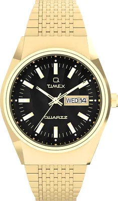 Obrázek produktu pro Timex TW2W62500 Q TIMEX FALCON EYE černé zlato z nerezové oceli pánské hodinky NEW