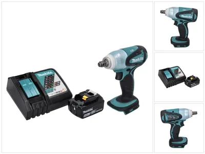 Image de Makita DTW 251 RG1 Visseuse à choc sans fil 18 V 230 Nm 1/2'' + 1x batterie 6,0 Ah + chargeur
