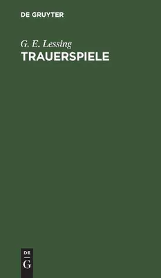 Produktbild von Trauerspiele
