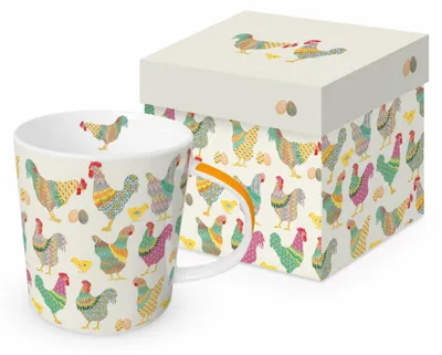 Productafbeelding van PPD Galli e galline Trend mok, in cadeauverpakking, beker, New Bone China, 400 ml, 160302950