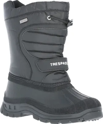 Obrázok produktu pre Trespass Dodo detské snehové topánky odpudzujúce vodu TP987 (33 EU) (Black)