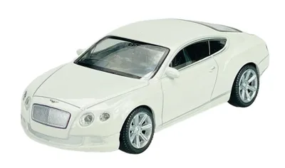 Produktbild von Welly Bentley Continental GT Weiss 1:43 Die Cast Metall Modell Neu im Kasten 44036