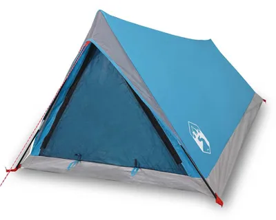 Produktbild von vidaXL Campingzelt 2 Personen Blau Wasserfest