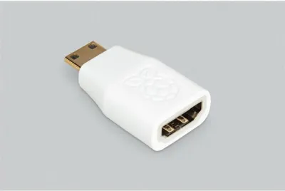 Produktbild von Raspberry Pi Mini HDMI male to HDMI female Adapter