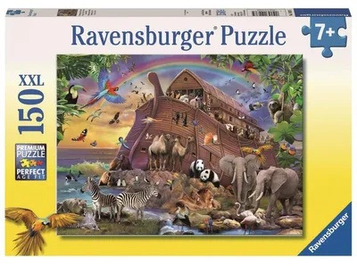 Image de 150 pièces Ravensburger Kinder Puzzle XXL En route avec l'arche 10038